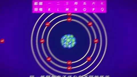 Vẻ đẹp của Hoá Học: Cấu trúc nguyên tử, electron.  #hoa #hoccungtiktok #xuhuong #fyp 