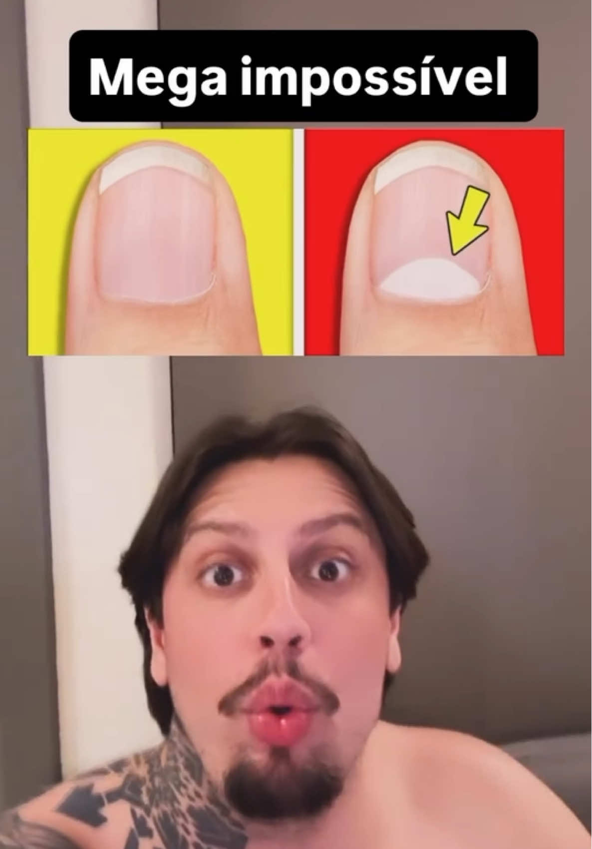 Ninguém no mundo tem isso na unha 😱