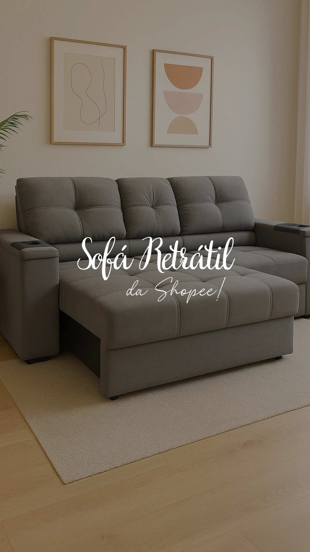 🛋️✨ Dica pra quem ama conforto e estilo na sala de estar! Olha esse Sofá Retrátil e Reclinável Tom da NetSofás 😍 Com porta-copos, 2,05m de conforto e tecido velosuede super macio, ele é perfeito pra relaxar, ver filmes ou receber amigos 🍿💖 Design moderno, espaçoso e ideal pra transformar sua sala num verdadeiro cantinho de descanso 💤 👉 Comenta SOFÁ que eu te mostro onde encontrar! 💬 Marca aquele amigo que ama maratonar séries com conforto total 📺💙 #dicadodia #decoracaodesala #sofaretratil #sofareclinavel #confortoemcasa           