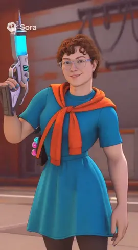 New Overwatch support hero: Lily Tino #overwatch2 #supportplayer #OW2 #LilyTino #soraai 