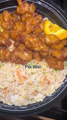 Dinner time! Pei Wei did not dissapoint! #fyp #viral #peiwei #Foodie #foodreview 