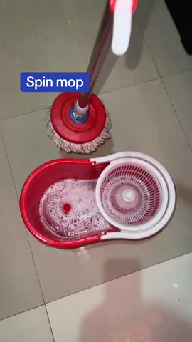 Spin mop with extra mop clothes #mop #spinmop #floormop #CleanTok #cleaningtiktok 
