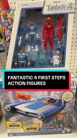 Today on GEN: found the elusive  Target exclusive Epic Hero Series 3 3/4 inch scale Fantastic 4 First Family five pack and the Fantasticar from the Fantastic Four First Steps movie! #toyhunt #retailtherapy #fantasticfourfirststeps 