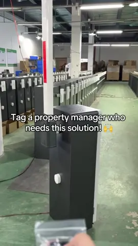 Tag a property manager who needs this solution! 🙌 barriergate #factory#automaticbarriergate#parkingbarrier#barriergate#automatic gate