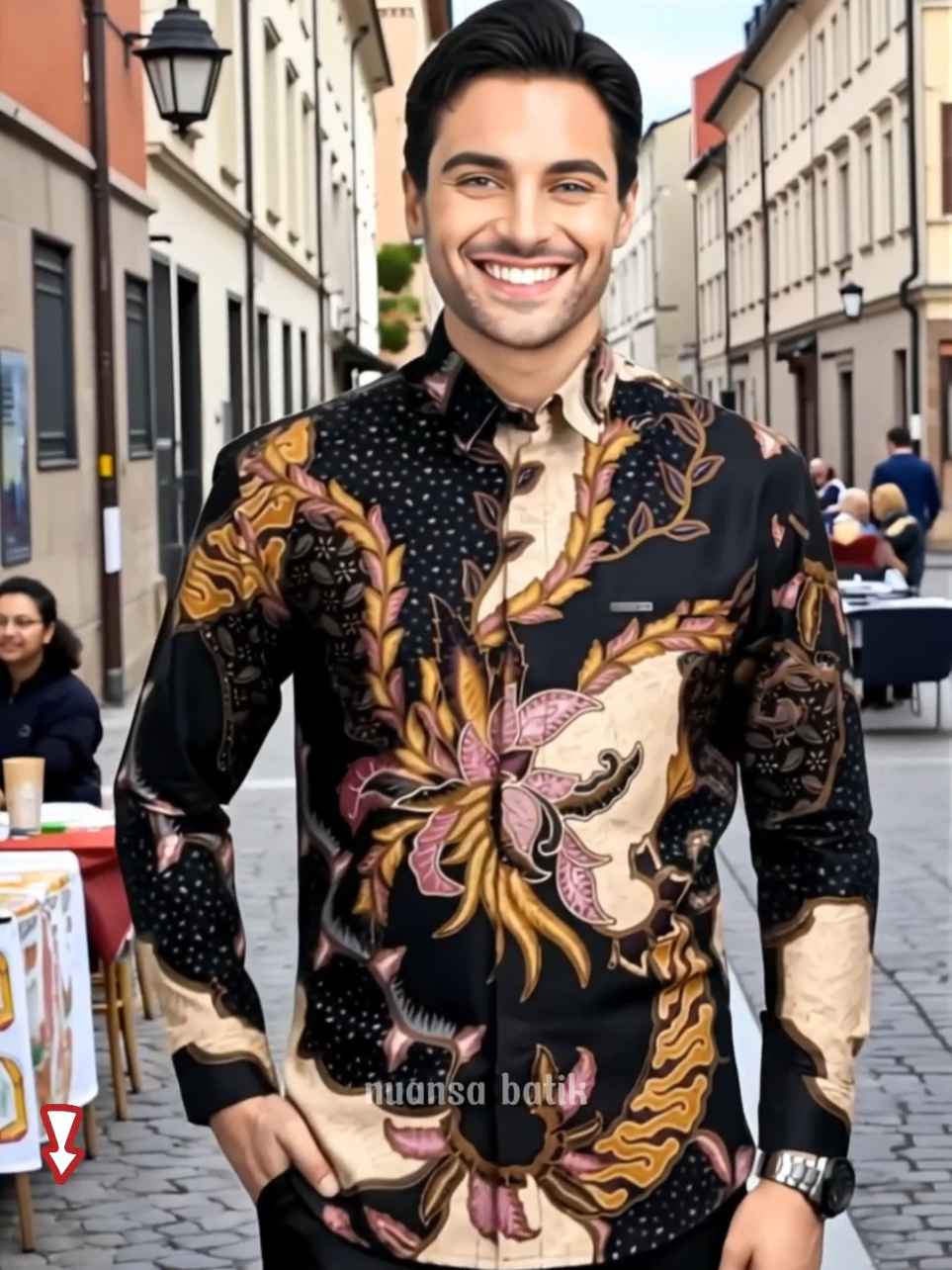 kemeja batik pria prwmium exclusive dari laskala.design elegant cuttingan slim fit bahan katun premium yang halus lembut adem nyaman dipakai sedap dipandang. #promoguncang1010 #batikpremium #batikexclusive #batikmodern #batikslimfit 
