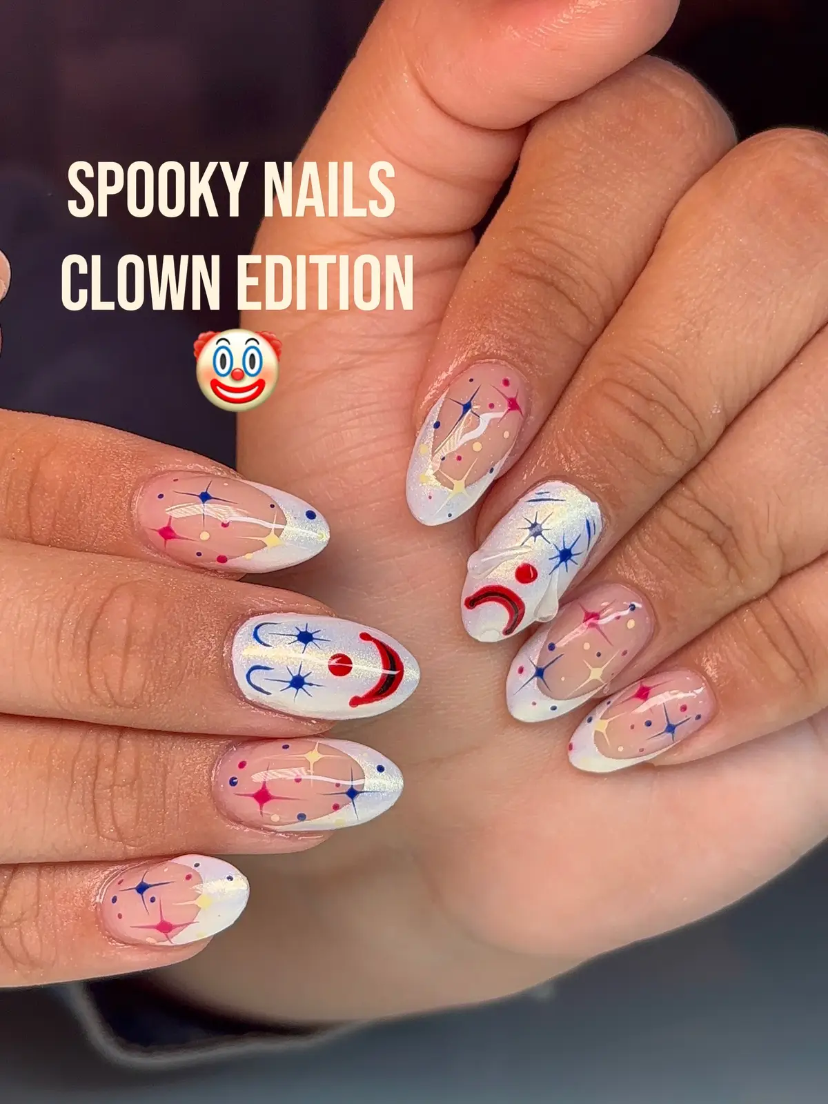 want spooky nails that don’t contain 🩸 got you !  • #harlingentx #nailtech #spookynails #rgvnailtech 