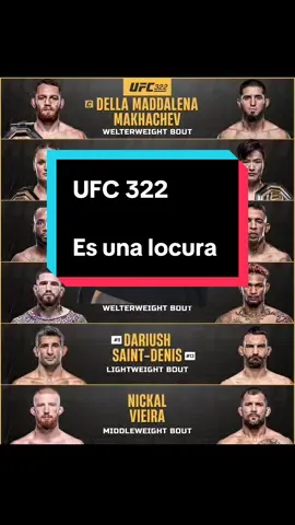 Que carteleron  #UFC #ufc322 #ufc_mma_sport #ufcedit #ufcrussia 