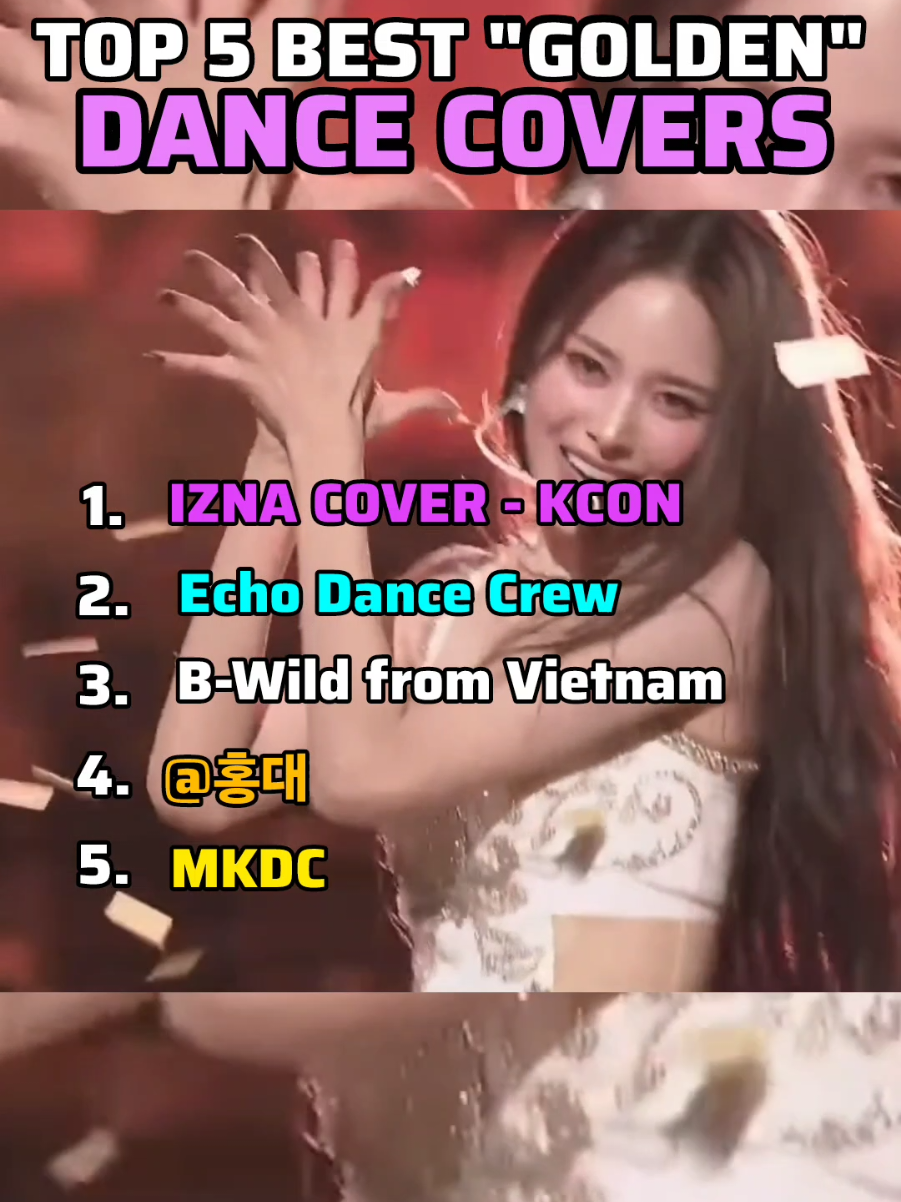 Top 5 Best Golden Dance Covers There are so many outstanding dance covers out there so these are subjective! Enjoy! #kpop #kpopdemonhunters #dancecover #golden #dance 