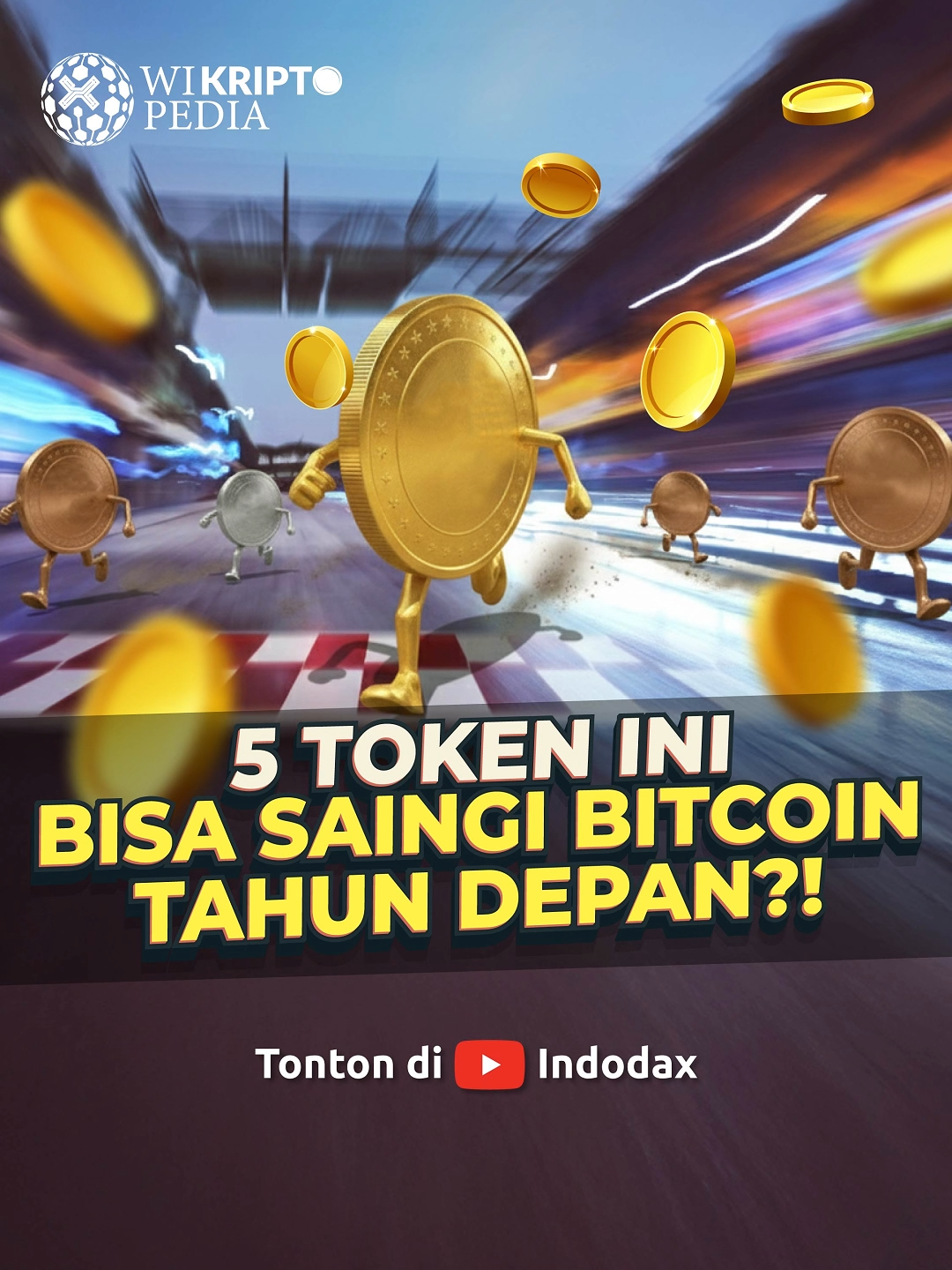 5 TOKEN RWA POTENSIAL DI AKHIR 2025 RWA alias Real World Assets lagi jadi topik menarik di dunia kripto! Gimana enggak, aset dunia nyata seperti properti, emas, bahkan obligasi sekarang bisa di-tokenisasi dan diperdagangkan lewat blockchain. Tahun 2025 diprediksi bakal jadi tahunnya RWA, dan ada 5 token yang siap ngegas naik tajam di akhir tahun ini! Penasaran token mana aja yang masuk radar analis Indodax Academy? Video lengkapnya hanya di YouTube Indodax! Waktunya tahu lebih dalam soal proyek-proyek besar yang bisa mengubah cara kita berinvestasi di dunia kripto. 💡DISCLAIMER: Segala bentuk transaksi aset kripto memiliki risiko dan berpeluang untuk mengalami kerugian. Tetap berinvestasi sesuai riset mandiri sehingga bisa meminimalisir tingkat kehilangan aset kripto yang ditransaksikan (Do Your Own Research/ DYOR). Konten video yang INDODAX buat secara umum hanya untuk tujuan informasi saja. Konten ini tidak dimaksudkan untuk, dan tidak boleh dianggap sebagai, suatu penawaran, rekomendasi, ajakan atau nasihat untuk membeli atau menjual produk investasi apa pun dan tidak boleh dikirimkan, diungkapkan, disalin, atau diandalkan oleh siapa pun untuk tujuan apa pun. #Indodax #Wikriptopedia #RealWorldAssets #RWA #TokenRWA #InvestasiKripto #AsetDigital #BlockchainIndonesia #CryptoEducation #Kripto2025 #CuanKripto