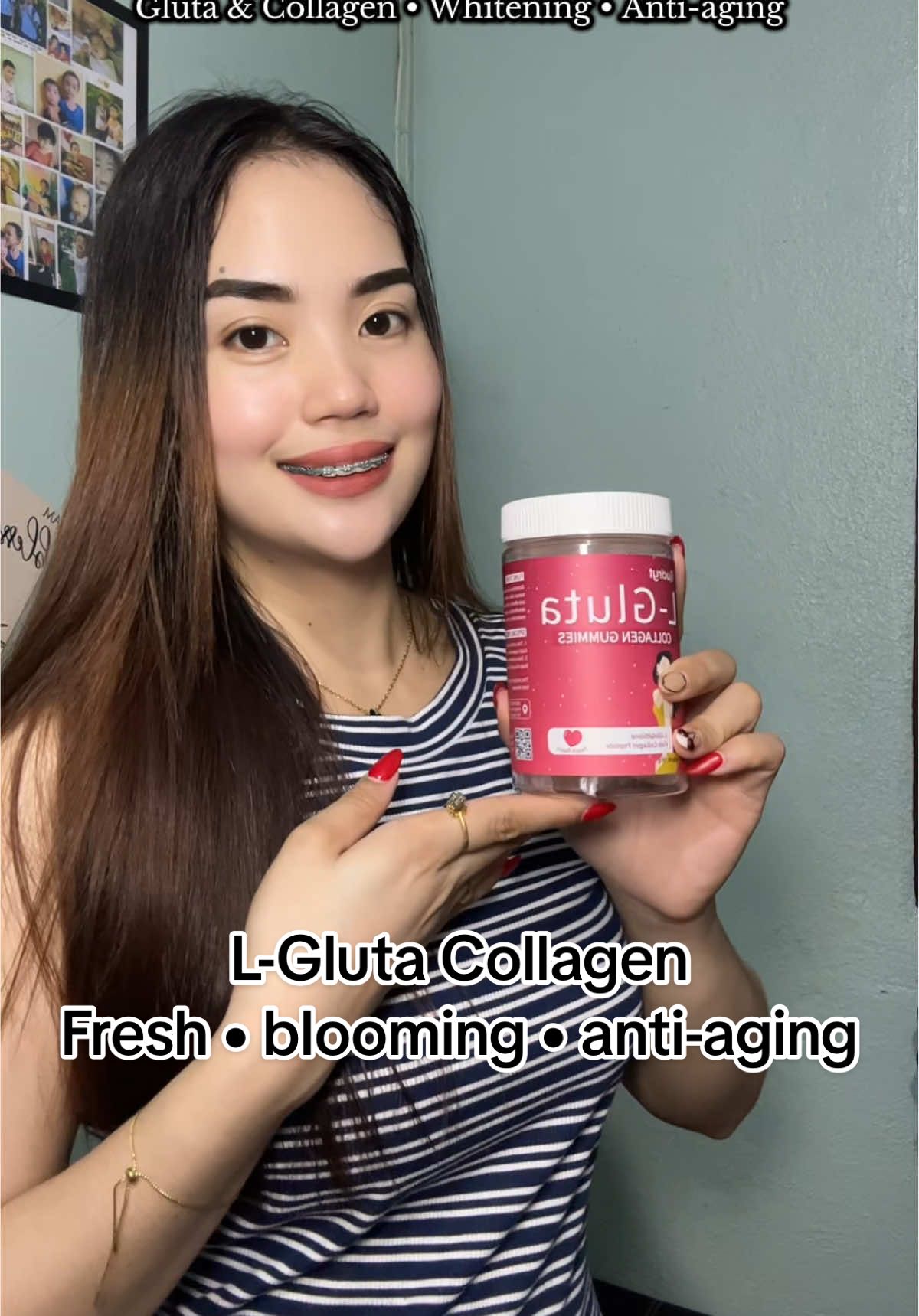 ang sarap na nga ng lasa, pumuti at naging blooming ka pa. 🥰 #glutathione #gluta #glutathionegummies #collagen #whitening #fresh #blooming 