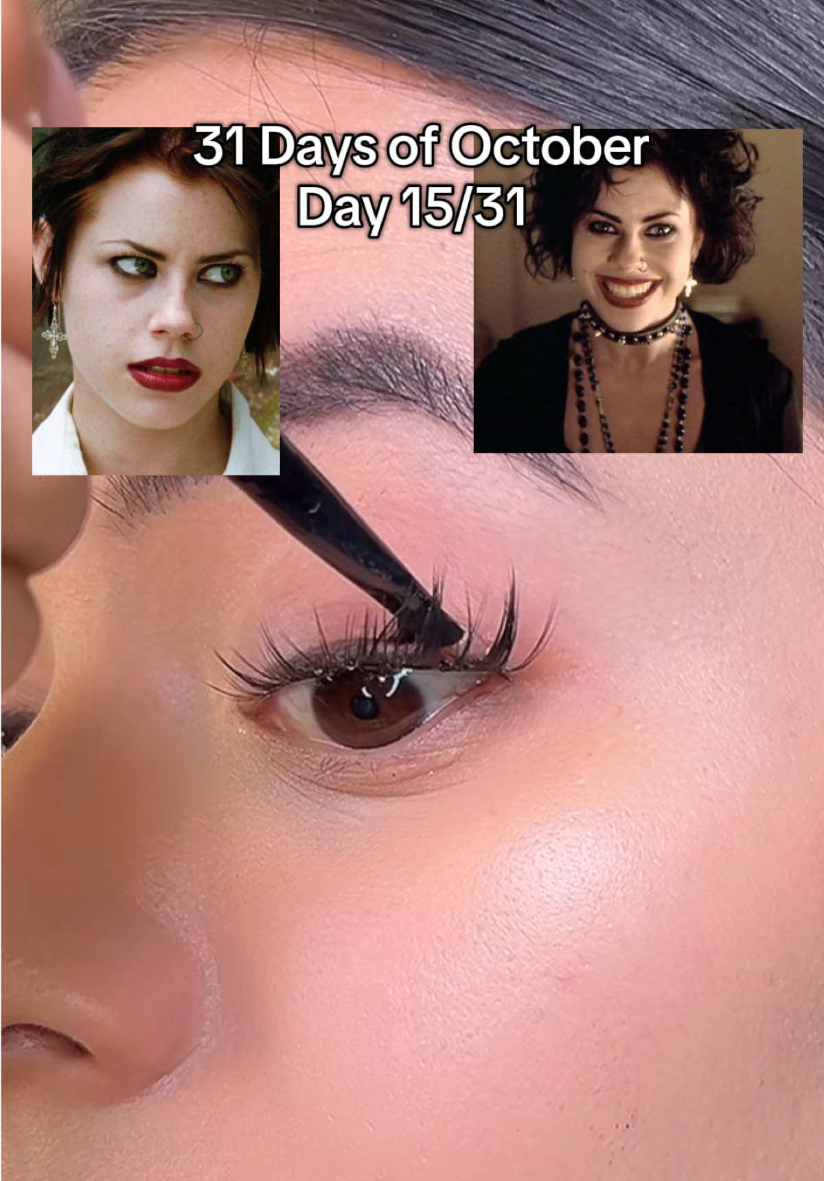 We are the weirdos, mister. 🖤 #nancydowns#thecraft#halloweenmakeup#31daysofhalloween#halloweencostume