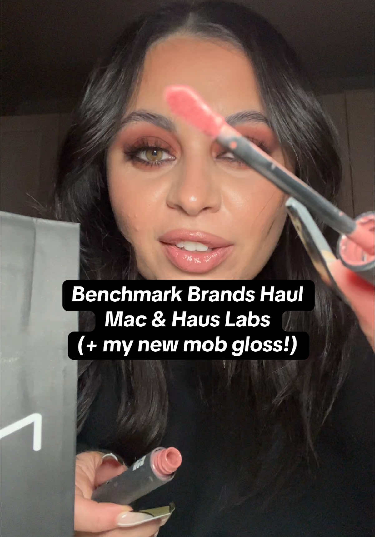 Shop my new lipgloss RIFF with @MOB Beauty  #benchmarkbrands  @maccosmetics  @Haus Labs 