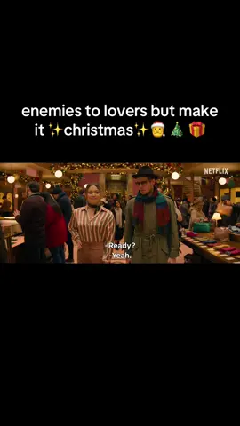 olivia holt and connor swindells star in jingle bell heist, only on netflix november 26! #whattowatchonnetflix #oliviaholt #connorswindells #christmasmovie