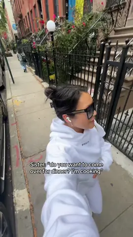 me looking at my empty fridge:🏃🏻‍♀️ perks of being the youngest sister #nyc #sister #sisterthings #sisterhood #sisterlove 