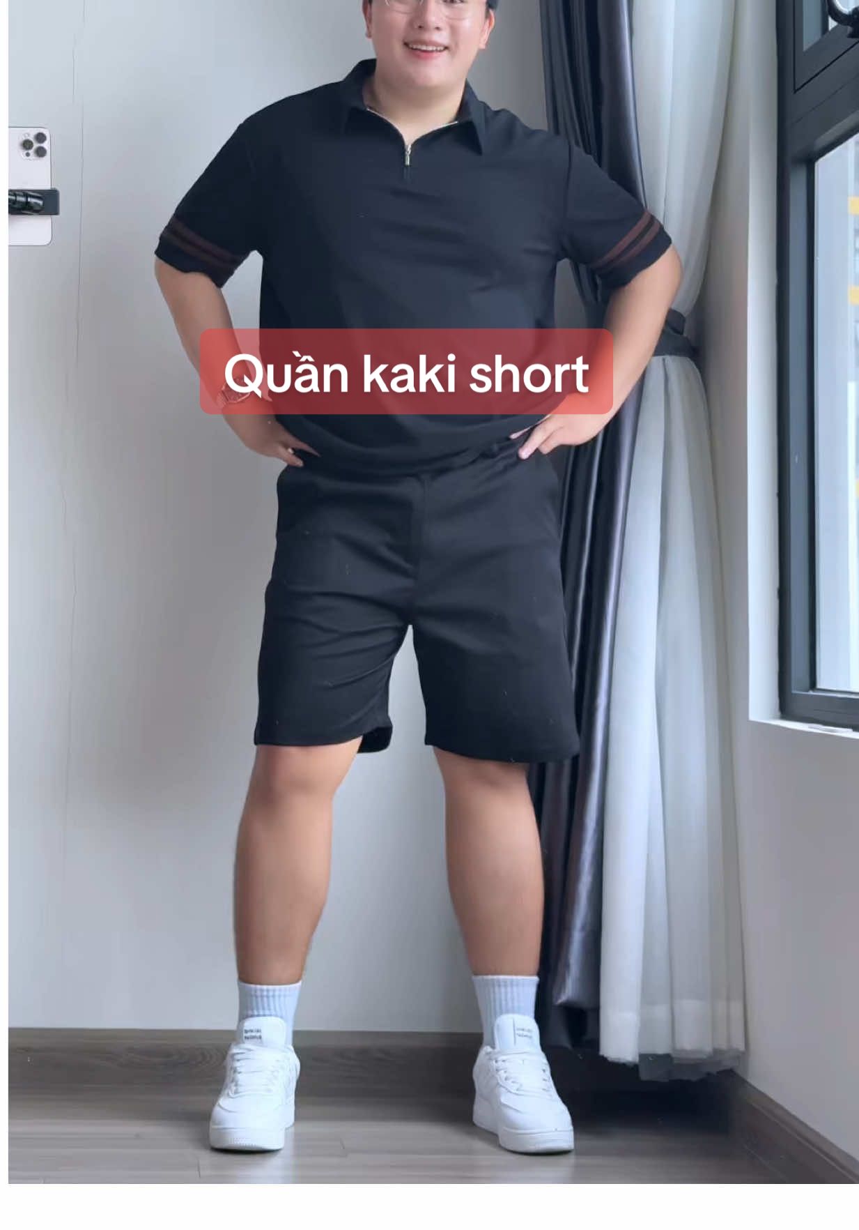 Quần kaki short form đẹp thật, ae tin tui nha #myoutfit #bigsizekiet #bigsizenam #bigsizefashion #bigsize 