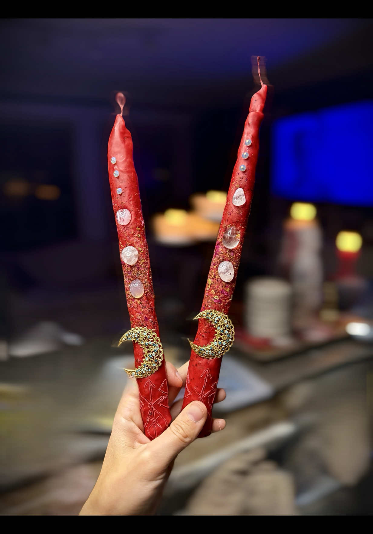 🥰 Love above all ❤️ Attract your divine partner, enhance already existing connection or find that self love- those candles are meat to awaken what you desire the most. #lovespell #selflove #witchcraft #witchtok #lovecandles 