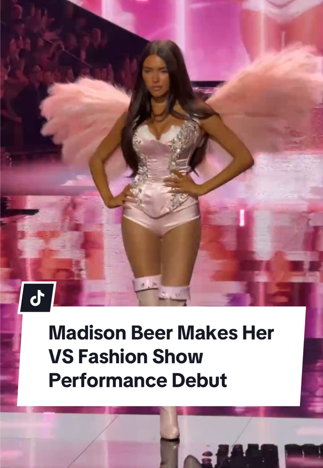 @madison beer made the @Victoria’s Secret show hers.  #MadisonBeer 