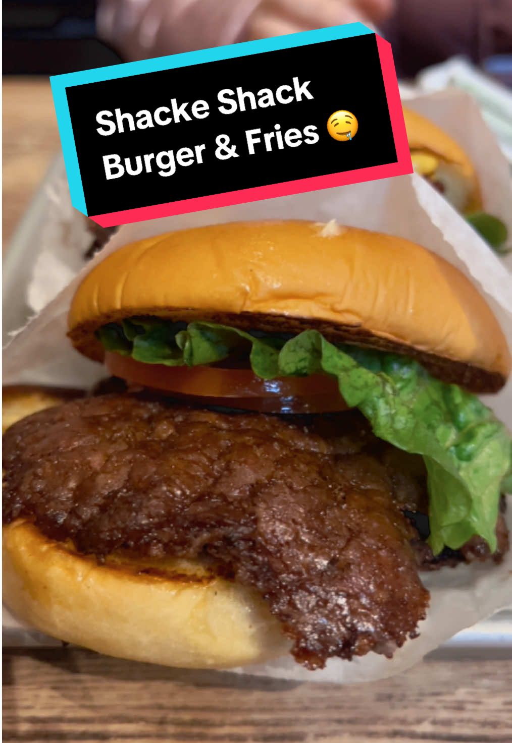 If you want Shake Shack… GO TO SHAKE SHACK 🍔😂  #FoodTok #deivedeats #ShakeShack #FoodTok       