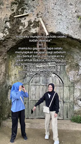 tolong hidup lebih lama lg ma. 🫀🤍 