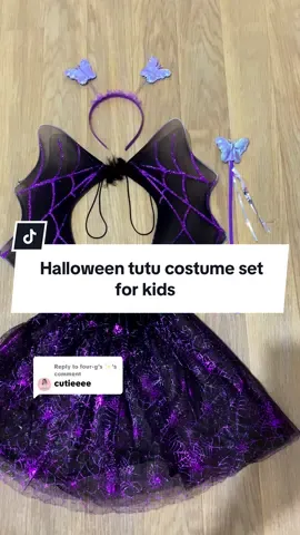 Replying to @four-g’s ✨ Thank you.. 🥰 #halloweencostume #kidscostume #costumeideas #costumeforkids #fyp 