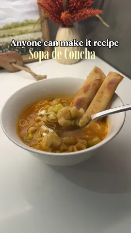 Perfect for soup weather  Ingredients: 1 cup water  1 piece of onion (about ¼ of onion) 2 garlic cloves 1 jalapeño (optional for spice) 2 tomatoes 1 tsp Knorr chicken flavor bouillon 1 tsp Knorr tomato bouillon 1 cup noodles  1 potato, diced 1 zucchini, sliced Fresh cilantro  Queso fresco (for topping) @knorr @LaChonaUS  #EasyRecipe #soupweather #souprecipe #sopitadeconchas #easydinnerideas 