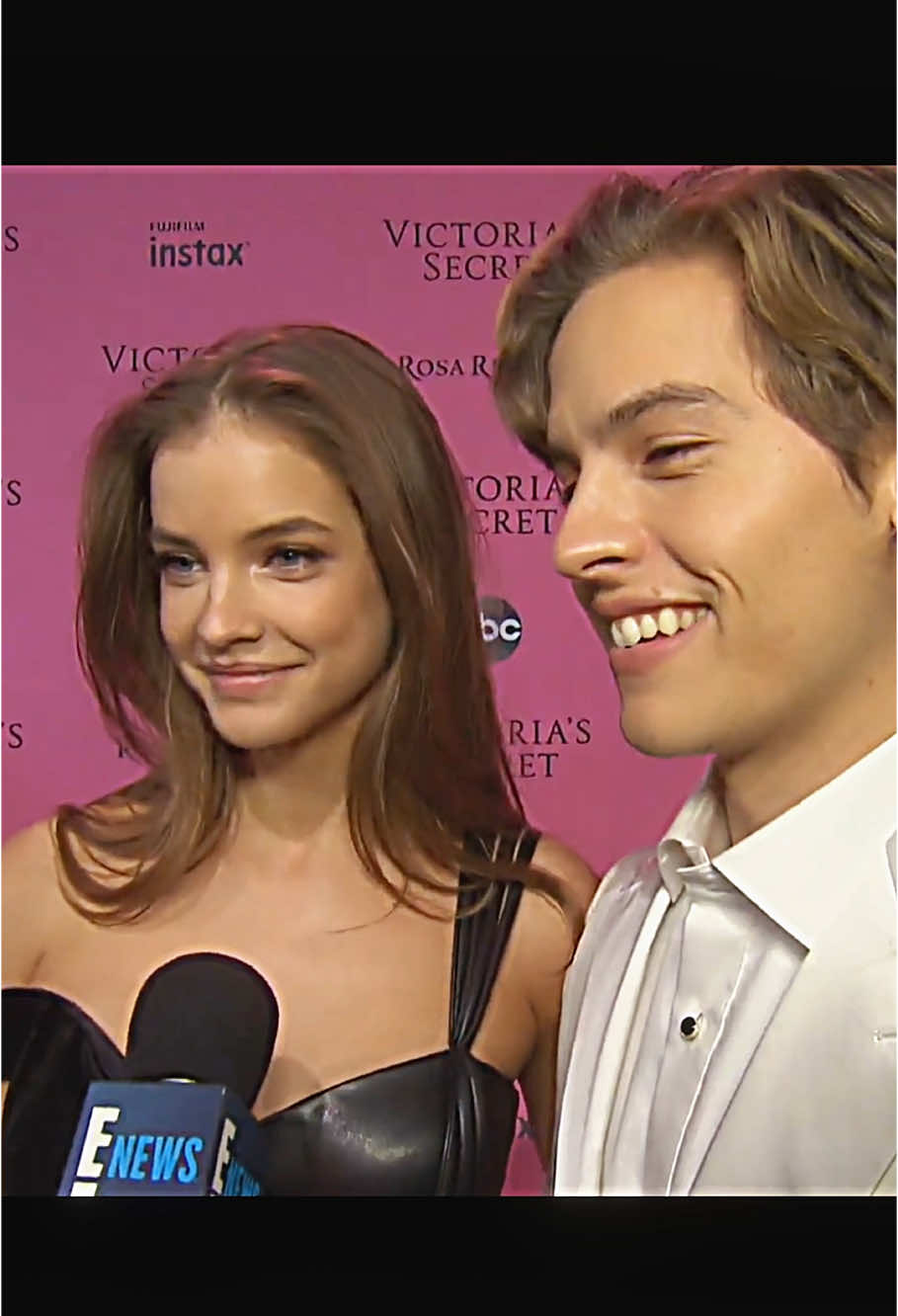 The cutest couple in Hollywood #barbarapalvin #dylansprouse #funny