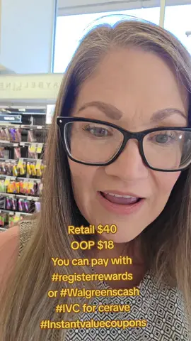 Retail $40 OOP $18 Currently, at Walgreens, you can get $40 worth of cerave moisturizing creams for an out-of-pocket cost of $18 by using instant value coupons. To make the deal better, incorporate a spend booster of spend at least $20. #BeA4Bargains #papercouponqueen #walgreens #Instantvaluecoupons #IVC 