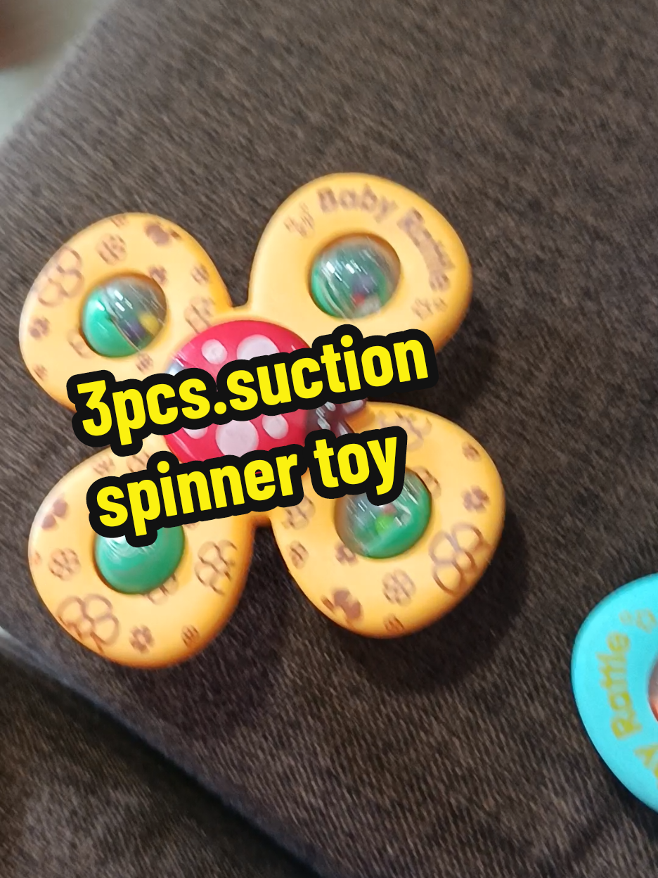 3PCS. SUCTION SPINNER TOY #suctionspinner #spinnertoys #toys #suctioncupmount #toys 