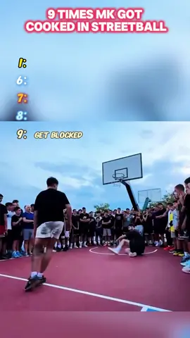 Mk was humiliated again and again🤣 #usa #basketball #top #streetball 