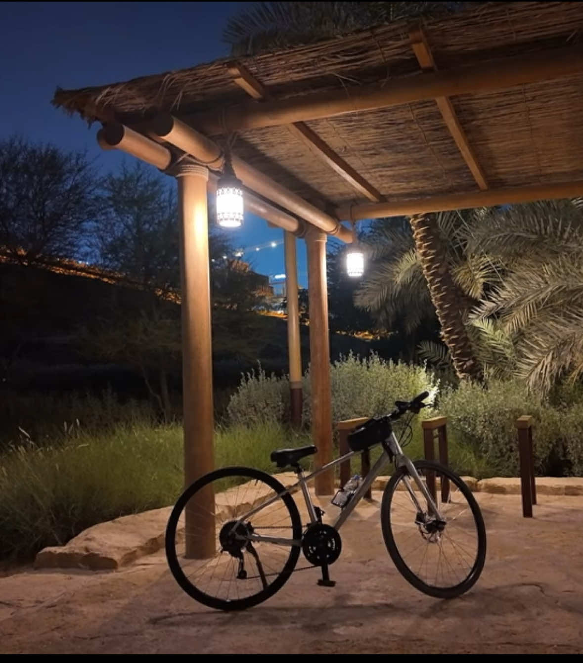 جولة بالدراجة بالمسار الرياضي الدرعيه 🚴🏽‍♀️✨ #foruyou #explore #riyadh #الدرعيه #البجيري 