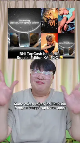 OMGGG BENER BENER GAK SABAR BANGETTT!!  BNI TAPCASH SPECIAL EDITION KAI EXO HUHUHU  #fyp #kpop #kai #exo #exol