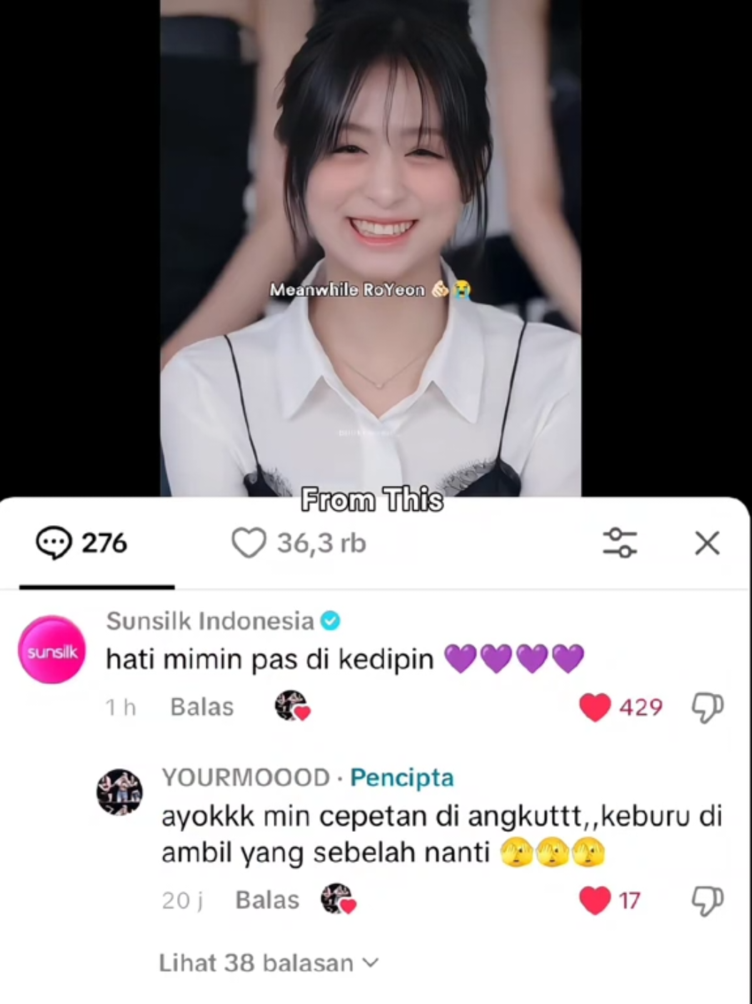 Woyyy udah di konfirmasi Tiezz sama Sunsilk 🫵🏻😱🔥🔥 Harus ada PC pokoknya!! #babymonster #sunslikshampo #collaboration #comingsoon 