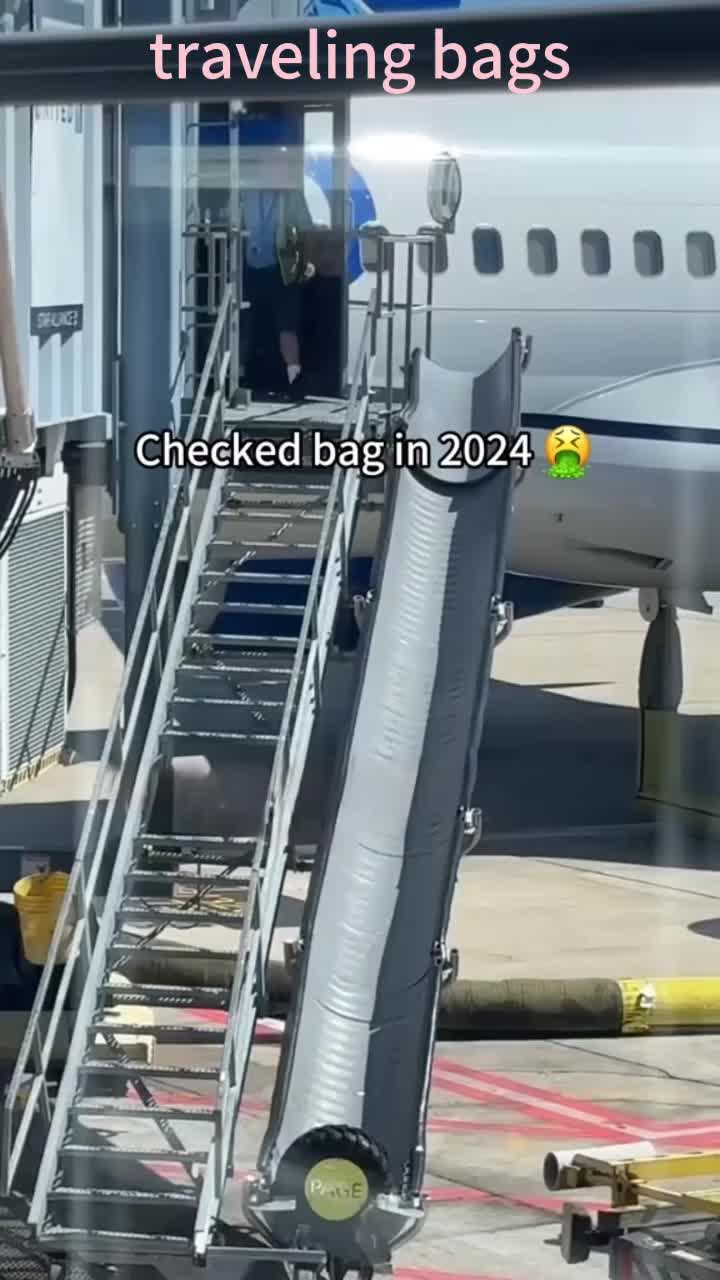 Airlines don’t like this travel bag because you save so much money skipping bag check 🤭#women #travelhack #girls #airplanes #dufflebag #traveltiktok #viral
 