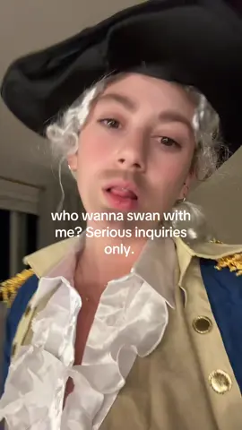 don’t DM me tho. find me irl. Swans don’t use dm tf 