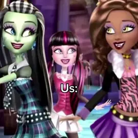 the only acceptable Trio #monsterhigh #monsterhighedit #fyp #draculaura #clawdeenwolf 