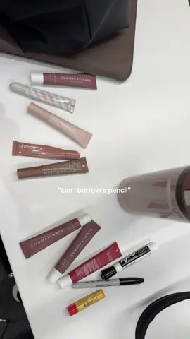 @rhode skin @Kylie Cosmetics @Summer Fridays don’t carry pencils but I do carry lippies!!!!  #pa #pastudent #pastudentlife #prepa #physicanassistant 
