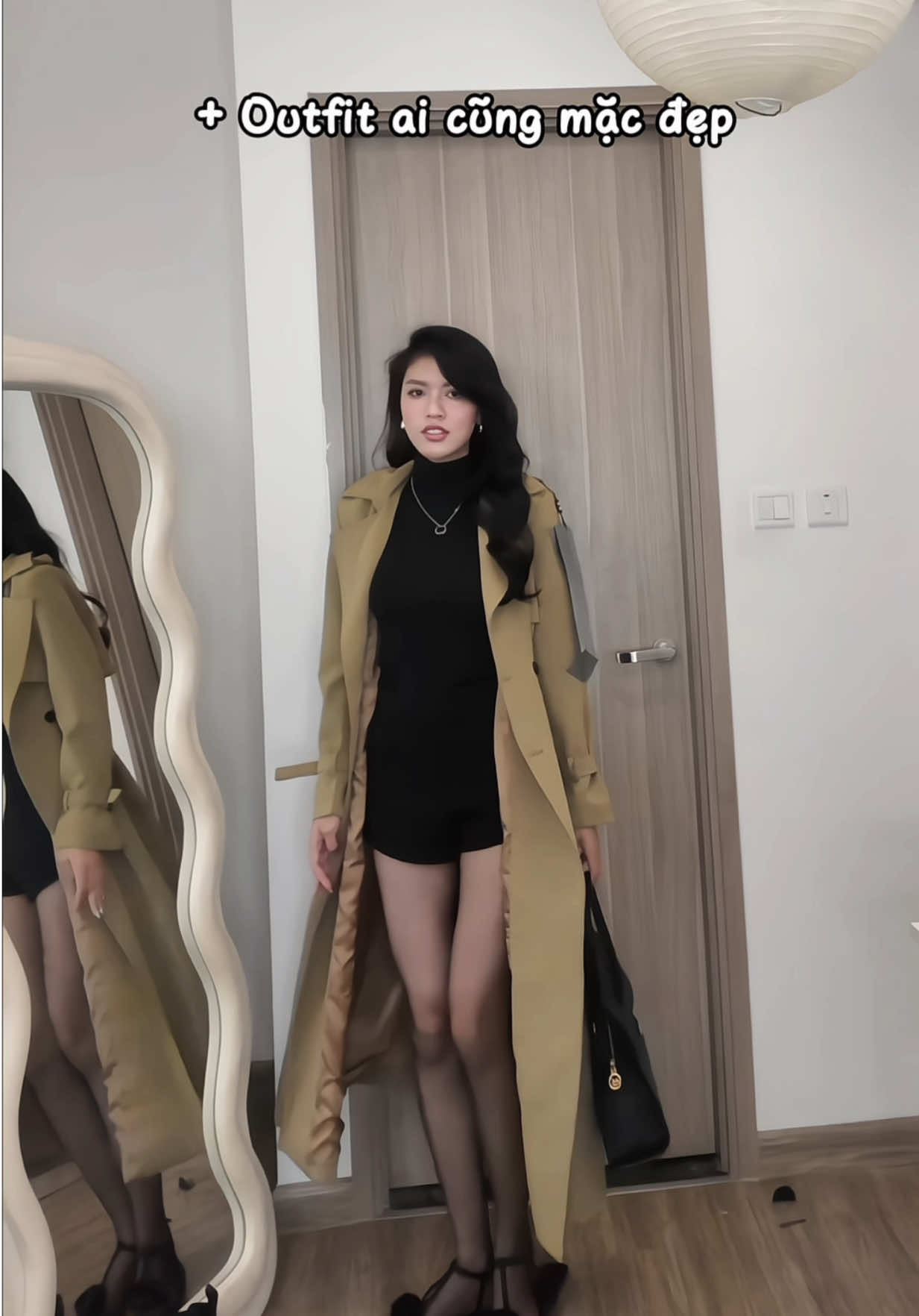 Ohtfit với măng tô đơn giản mà ai cũng mặc được #haphamclothes #haguangzhou #mangotdangdai 