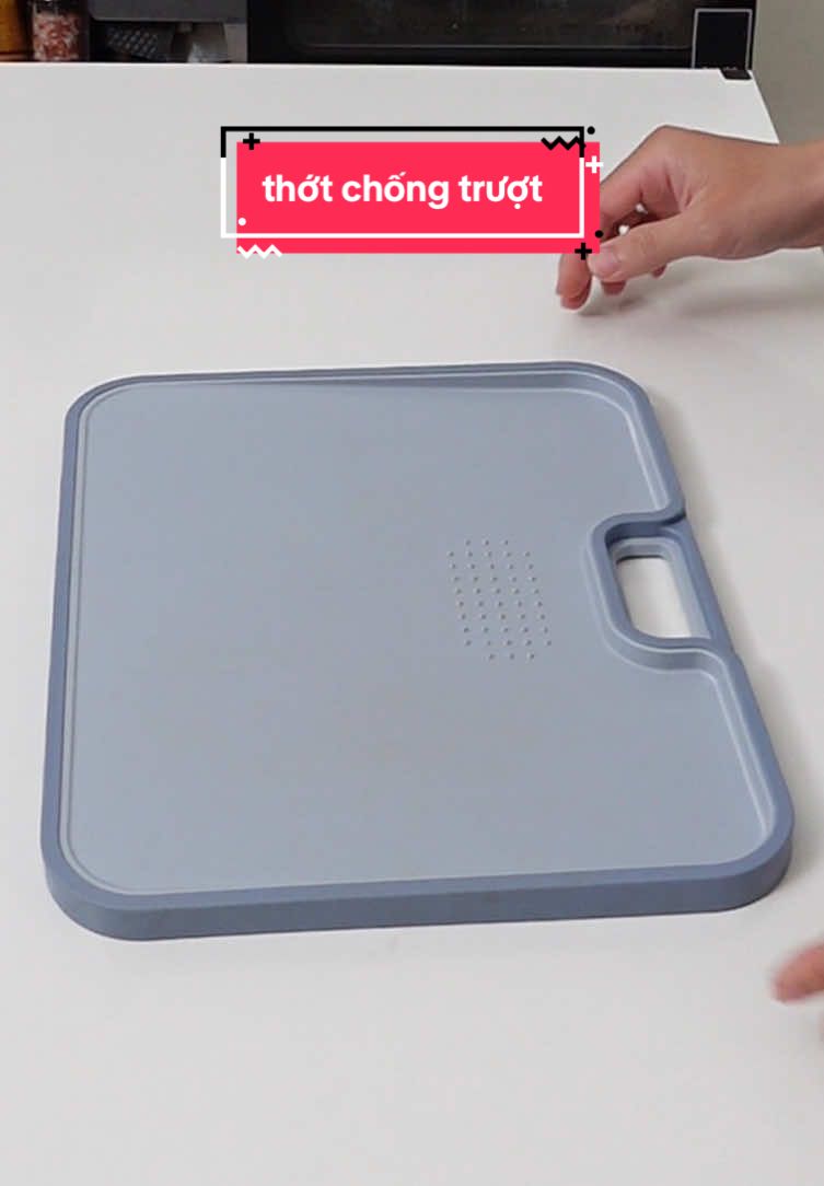 Thớt 2 mặt này chống trượt tốt, cắt không sợ bị tràn nước ra ngoài | Thớt chống trượt Inochi | Nhân check #review #nhancheck 
