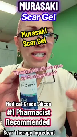 MURASAKI Scar Gel 100% Silicone #scar #cicatrices #silicone #cesarea #estrias @MURASAKI BEAUTY 