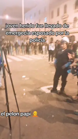 herido en marcha 15 de octubre lima cercado