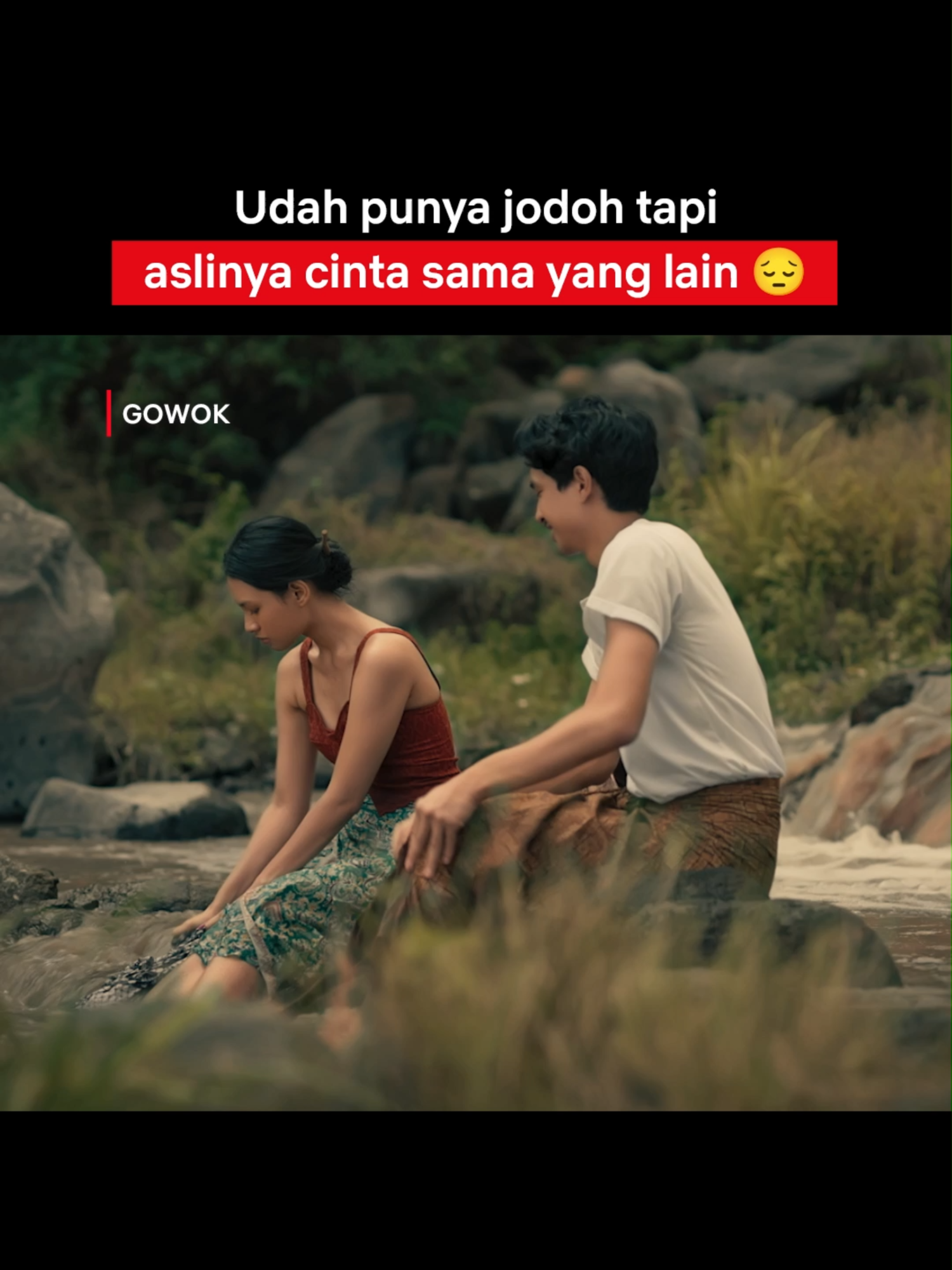 Siapa yang kayak gini? Sekalinya cinta malah sama jodoh orang 💔 #Netflix #Gowok #DevanoMahendra #AlikaJantinia #RekomendasiTontonan