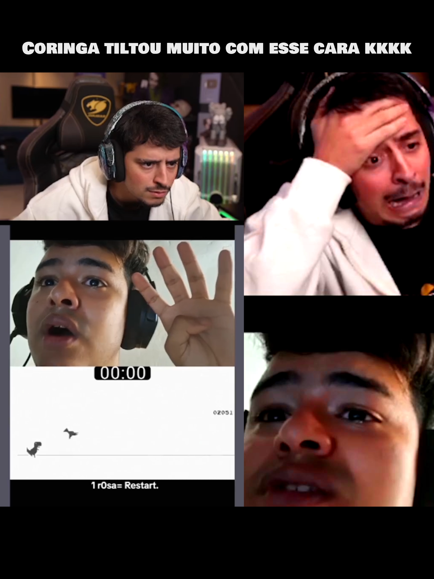 Coringa tiltou demais kkkk #loudcoringa #loudvictor #loud_coringa
