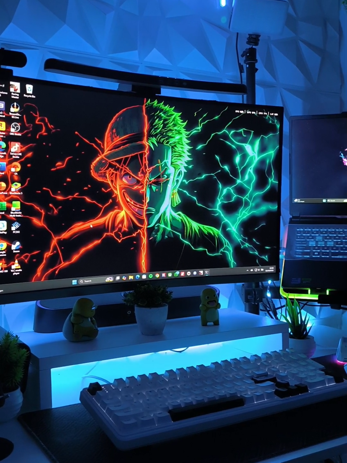 Setup Laptop sederhana 🙏🏻 #setuplaptop #setupgaming #fyp 