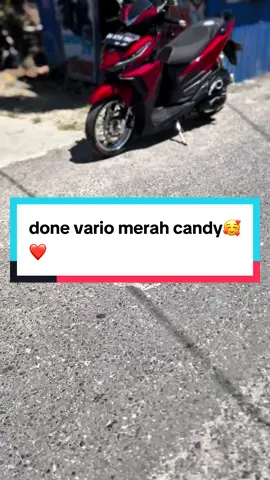 done vario led old#merahcandy#varioledold#fyp#barabai#beranda 