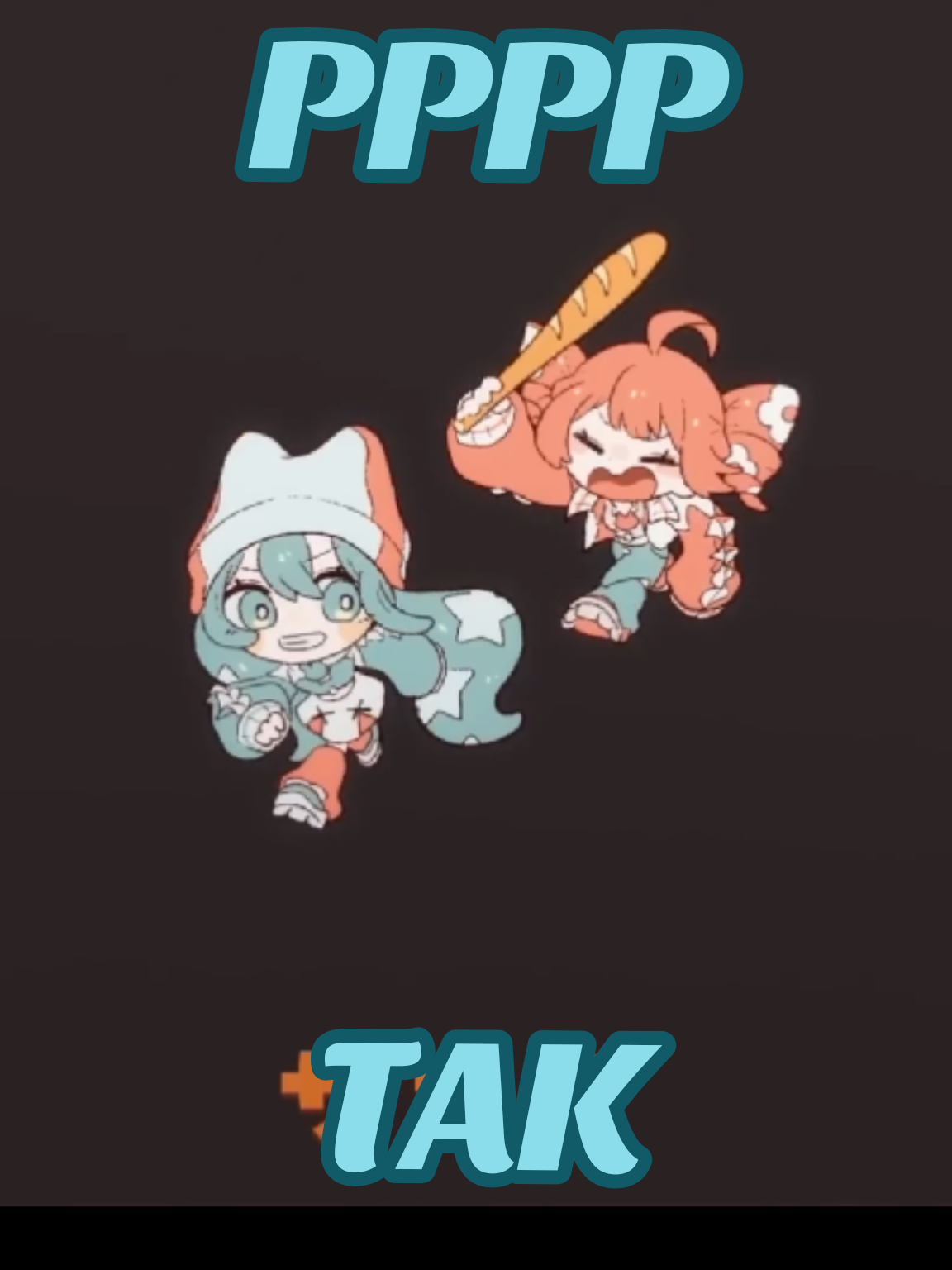 PPPP - TAK feat. Miku, Teto #vocaloid #hatsunemiku #kasaneteto #song #viral 