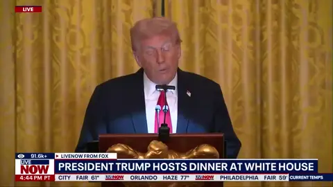 POTUS opens the curtains to show off construction of the new ballroom (which is NOT paid for by taxpayers!) 🤣