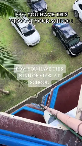 You have this beautiful view at school. #pmiboholcolleges #bsmtstudent #bohol 