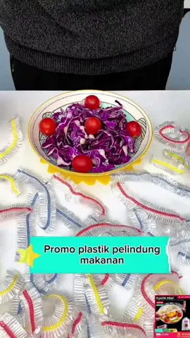 Promo plastik pelindung makanan 100pcs 10rb #plastikpenutupmakanan #plastikbuah #plastikpelindungmakanan #plastik #fyp 