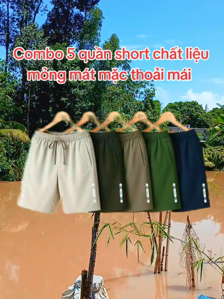 @MINH 1983 @MINH 1983 @MINH 1983 #xuhướng Combo 5 quần short chất liệu mỏng mát mặc thoải mái cho các hoạt động thường ngày thể thao #xuhướng #xuhướng 