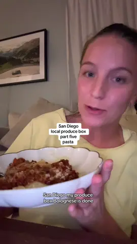San Diego produce box #sandiego #sandiegolife #thingstodoinsandiego #sandiegothingstodo #bolognese 